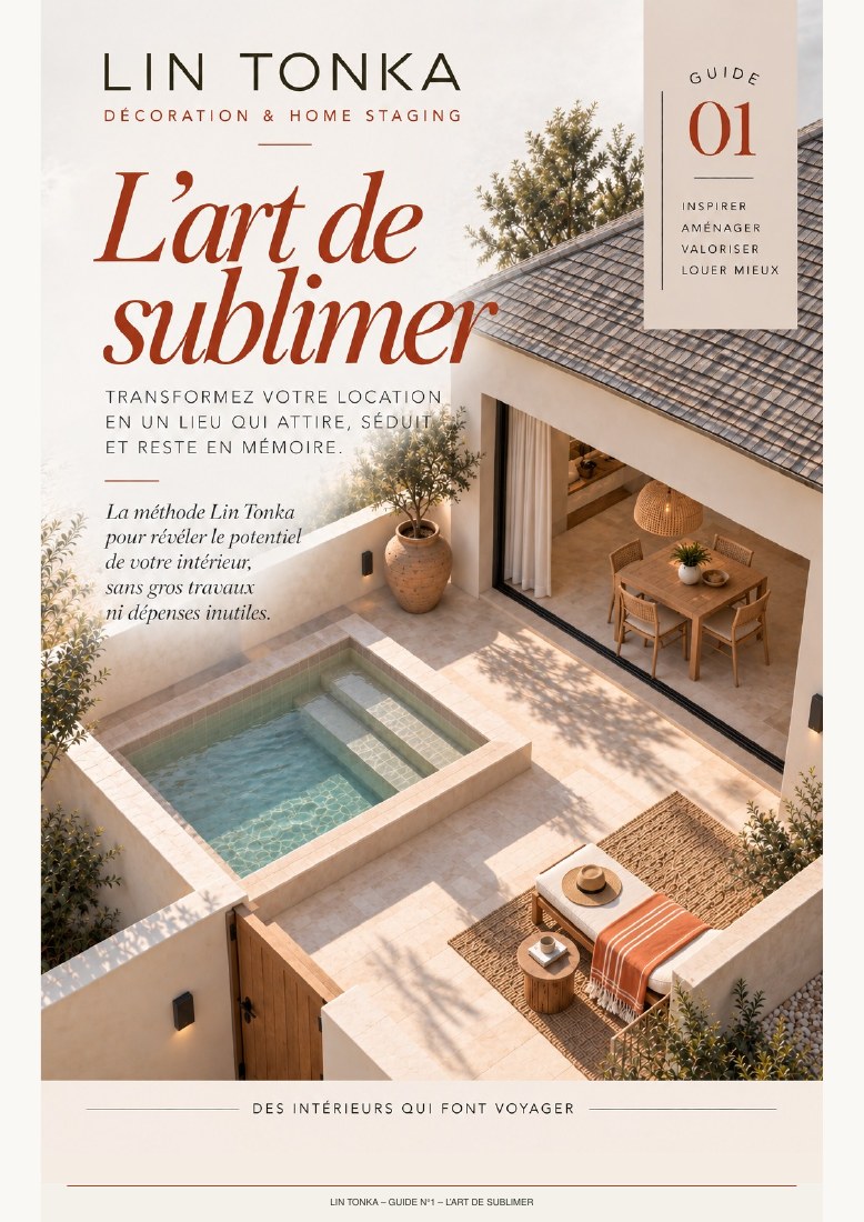 Couverture du guide LIN TONKA n°1, L’Art de sublimer